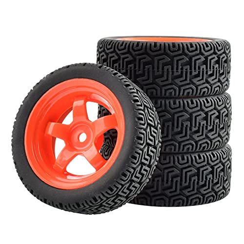 Szwaldaper 4 STÜCKE Grip Reifen Radeinsatz Schwamm, for HPI, for Tamiya, 1/10 1:10 Tourenwagen RC 6030-8014 RC-Autoreifen(6030R-8014) von Szwaldaper