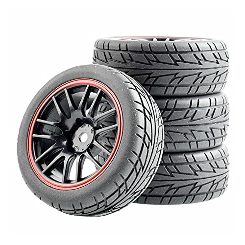 Szwaldaper 4 STÜCKE Grip Reifen Radeinsatz Schwamm, for HSP, for HPI, 1/10 1:10 Tourenwagen RC 9068-6095 RC-Autoreifen von Szwaldaper