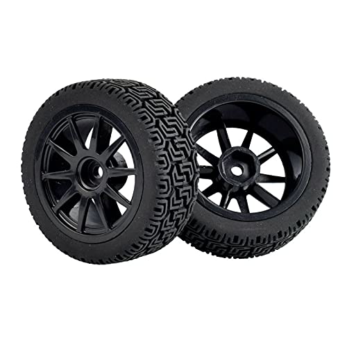 Szwaldaper 4 STÜCKE Grip Reifen Radeinsatz Schwamm for HPI, for Tamiya, 1/10 1:10 Tourenwagen RC 910-8014 RC-Autoreifen(Black) von Szwaldaper