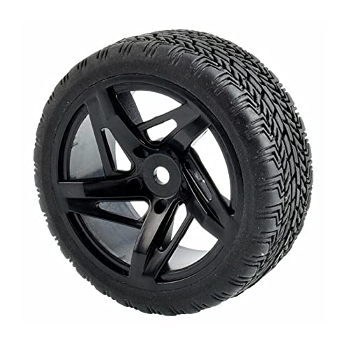 Szwaldaper 4 STÜCKE Rad Reifen Einsatz Schwamm, for HSP, 1/10 1:10 On-Road Auto RC Rim01-8006 RC-Autoreifen(Rim01H-8006) von Szwaldaper
