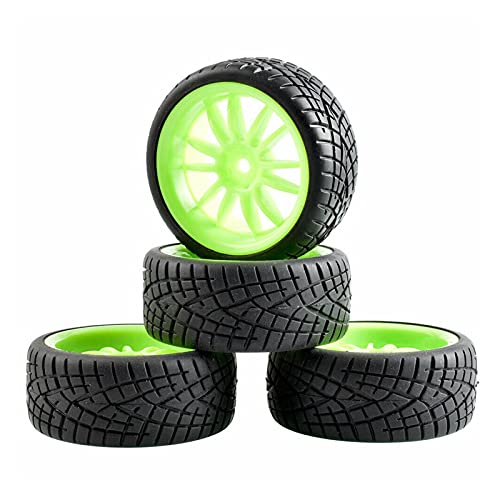 Szwaldaper 4 STÜCKE Speed ​​Tires Einsatz Schwamm Rad, for HSP, 1/10 1:10 Tourenwagen RC 6031-8001 RC-Autoreifen(6031G-8001) von Szwaldaper