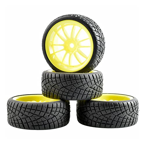 Szwaldaper 4 STÜCKE Speed ​​Tires Einsatz Schwamm Rad, for HSP, 1/10 1:10 Tourenwagen RC 6031-8001 RC-Autoreifen(6031Y-8001) von Szwaldaper