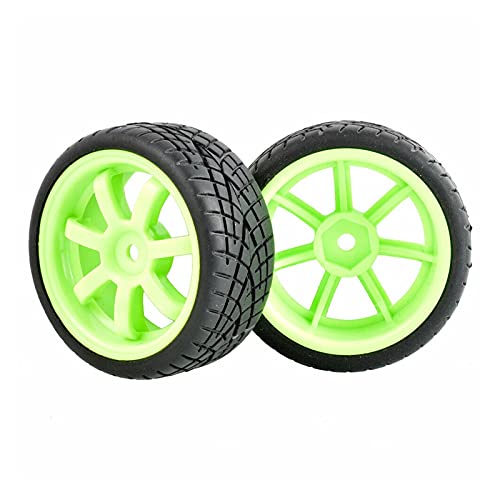 Szwaldaper 4 STÜCKE Speed ​​Tires Insert Schwamm Rad, for HSP, 1/10 1:10 Tourenwagen RC 9005-8001 RC-Autoreifen(9005G-8001) von Szwaldaper