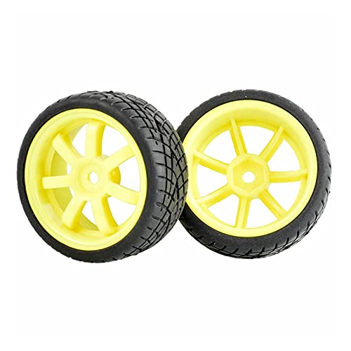 Szwaldaper 4 STÜCKE Speed ​​Tires Insert Schwamm Rad, for HSP, 1/10 1:10 Tourenwagen RC 9005-8001 RC-Autoreifen(9005Y-8001) von Szwaldaper