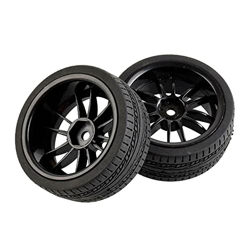 Szwaldaper 4 STÜCKE Speed ​​Tires Radeinsatz Schwamm, for HSP, for HPI, 1/10 1:10 On-Road Car RC 6031-6093 RC-Autoreifen(6031H-6093) von Szwaldaper