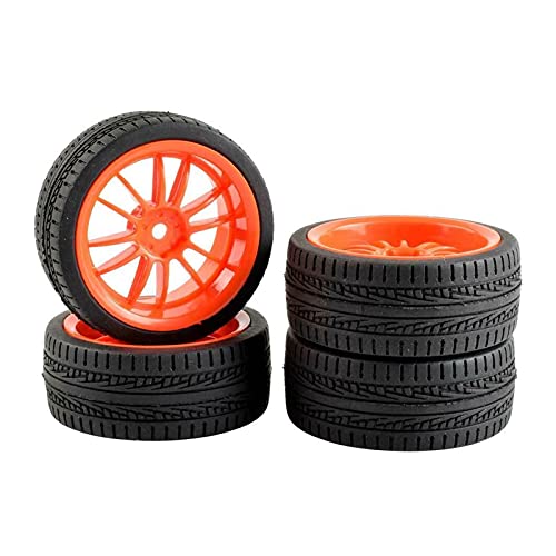 Szwaldaper 4 STÜCKE Speed ​​Tires Radeinsatz Schwamm, for HSP, for HPI, 1/10 1:10 On-Road Car RC 6031-6093 RC-Autoreifen(6031R-6093) von Szwaldaper
