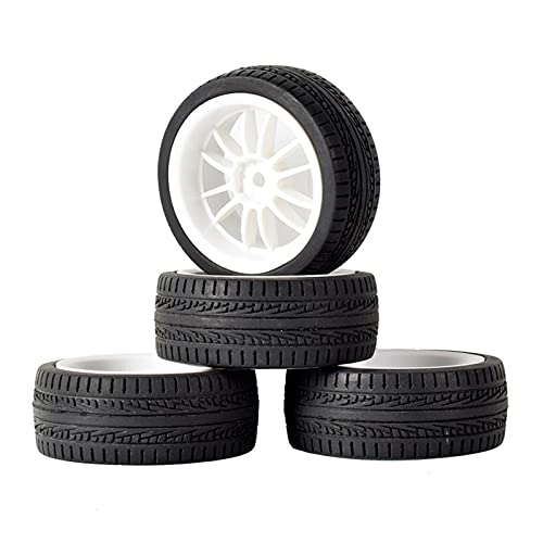 Szwaldaper 4 STÜCKE Speed ​​Tires Radeinsatz Schwamm, for HSP, for HPI, 1/10 1:10 On-Road Car RC 6031-6093 RC-Autoreifen(6031W-6093) von Szwaldaper