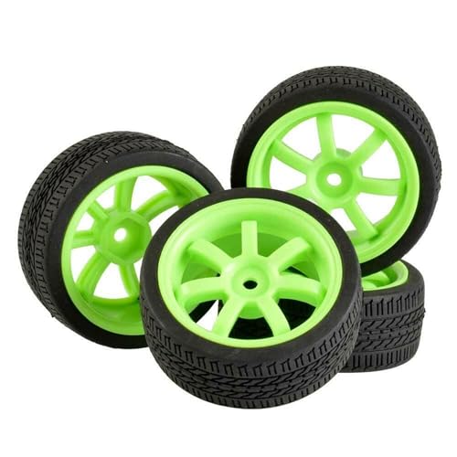 Szwaldaper 4 STÜCKE Speed ​​Tires Radeinsatz Schwamm, for HSP, for HPI, 1/10 1:10 Tourenwagen RC 9005-6091 RC-Autoreifen(9005G-6091) von Szwaldaper