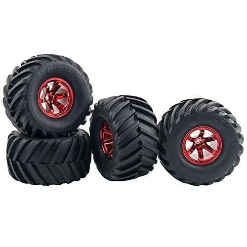 Szwaldaper 4X Gummireifen Radsätze, for Monster, Bigfoot Truck, for HSP, for HPI, 1:10RC 0603-3003 RC-Autoreifen(0602-3003) von Szwaldaper