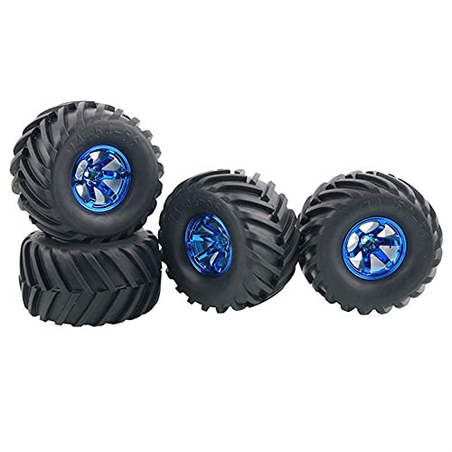Szwaldaper 4X Gummireifen Radsätze, for Monster, Bigfoot Truck, for HSP, for HPI, 1:10RC 0603-3003 RC-Autoreifen(0603-3003) von Szwaldaper