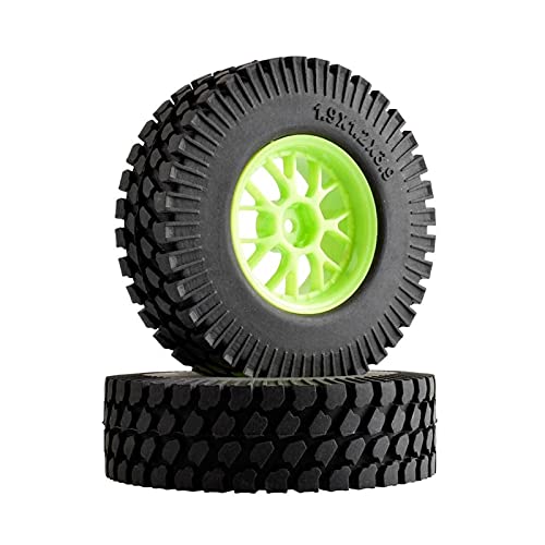 Szwaldaper ABS-Rad, for HSP, 1:10 Kletterauto RC 907-T133 1,9-Zoll-Gummireifen mit 98 mm RC-Autoreifen(907W-T133) von Szwaldaper