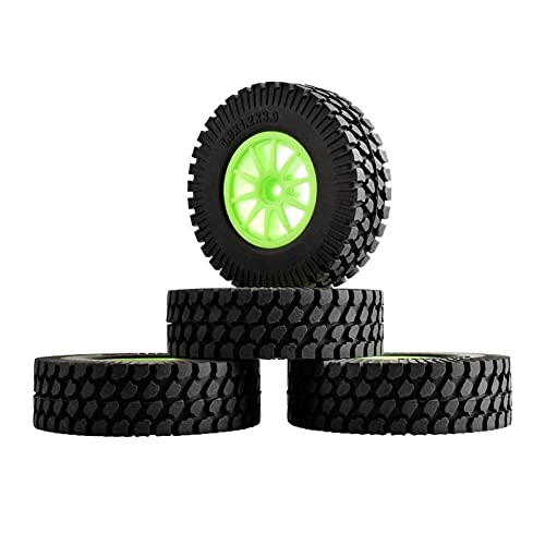 Szwaldaper ABS-Radreifen, for HSP, 1:10 Kletterauto RC 910-T133 1,9 Zoll Gummi 98 mm RC-Autoreifen(910G-T133) von Szwaldaper