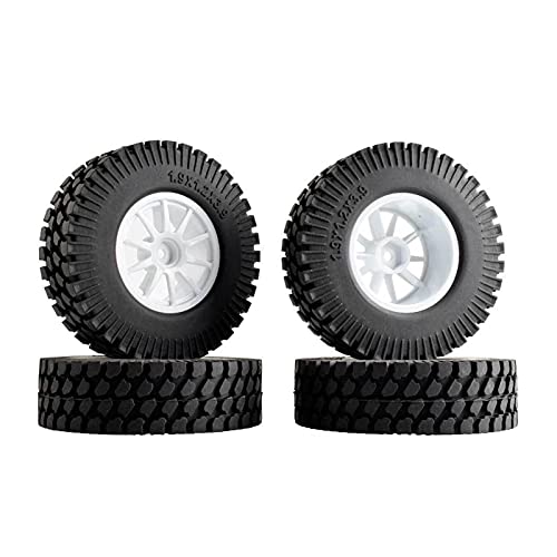 Szwaldaper ABS-Radreifen, for HSP, 1:10 Kletterauto RC 910-T133 1,9 Zoll Gummi 98 mm RC-Autoreifen(910W-T133) von Szwaldaper