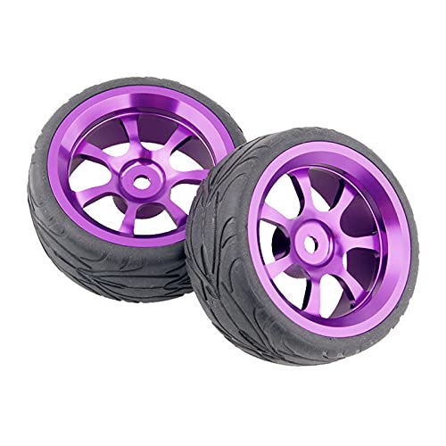 Szwaldaper Aluminiumfelgen, Gummireifen, for HSP, for HPI, 1:10 On-Road Car RC 107P-6017 - RC 107P-8014 RC-Autoreifen(107P-6084) von Szwaldaper