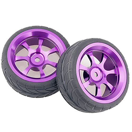Szwaldaper Aluminiumfelgen, Gummireifen, for HSP, for HPI, 1:10 On-Road Car RC 107P-6017 - RC 107P-8014 RC-Autoreifen(107P-6086) von Szwaldaper