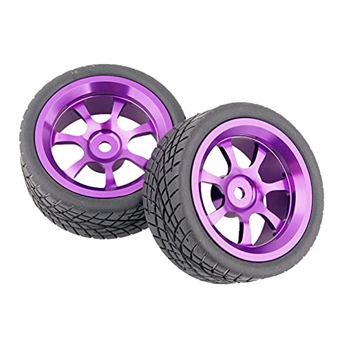 Szwaldaper Aluminiumfelgen, Gummireifen, for HSP, for HPI, 1:10 On-Road Car RC 107P-6017 - RC 107P-8014 RC-Autoreifen(107P-8001) von Szwaldaper