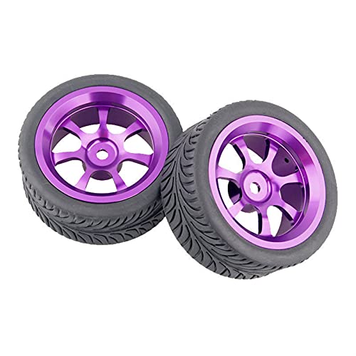 Szwaldaper Aluminiumfelgen, Gummireifen, for HSP, for HPI, 1:10 On-Road Car RC 107P-6017 - RC 107P-8014 RC-Autoreifen(107P-8007) von Szwaldaper