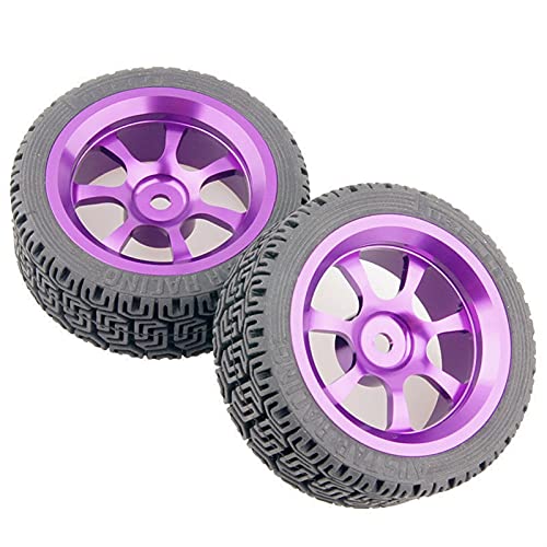 Szwaldaper Aluminiumfelgen, Gummireifen, for HSP, for HPI, 1:10 On-Road Car RC 107P-6017 - RC 107P-8014 RC-Autoreifen(107P-8014) von Szwaldaper