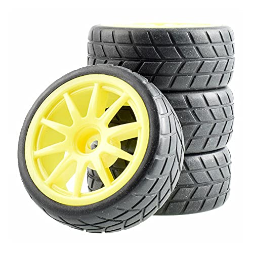 Szwaldaper Grip-Reifen, Schwammrad einsetzen, for HSP Racing, 1/10 1:10 On-Road Car RC 910-6083 RC-Autoreifen(910Y-6083) von Szwaldaper