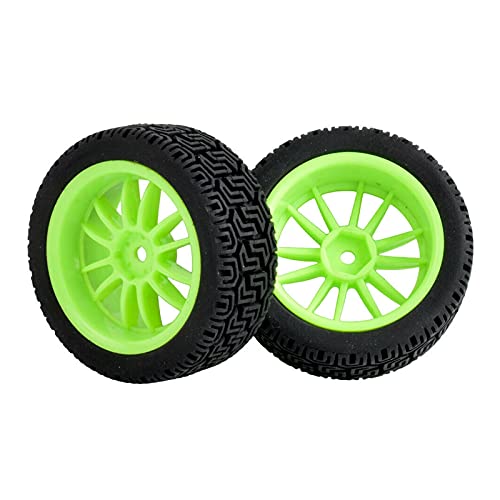 Szwaldaper Grip-Reifen-Rad, for HPI, for Tamiya, 1/10 1:10 Tourenwagen RC 6031-8014 4-teiliger Einsatzschwamm RC-Autoreifen(6031G-8014) von Szwaldaper
