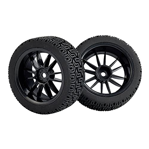 Szwaldaper Grip-Reifen-Rad, for HPI, for Tamiya, 1/10 1:10 Tourenwagen RC 6031-8014 4-teiliger Einsatzschwamm RC-Autoreifen(6031H-8014) von Szwaldaper