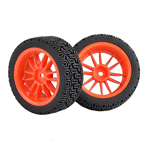 Szwaldaper Grip-Reifen-Rad, for HPI, for Tamiya, 1/10 1:10 Tourenwagen RC 6031-8014 4-teiliger Einsatzschwamm RC-Autoreifen(6031R-8014) von Szwaldaper