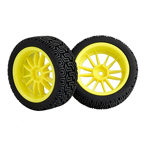 Szwaldaper Grip-Reifen-Rad, for HPI, for Tamiya, 1/10 1:10 Tourenwagen RC 6031-8014 4-teiliger Einsatzschwamm RC-Autoreifen(6031Y-8014) von Szwaldaper