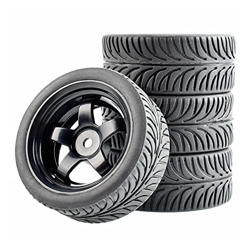 Szwaldaper Grip Reifen Rad, for HSP, for HPI, 1/10 1:10 On-Road Car RC 6030-8007 RC-Autoreifen(6030B-8007) von Szwaldaper