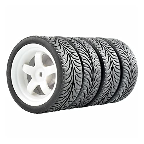 Szwaldaper Grip Reifen Rad, for HSP, for HPI, 1/10 1:10 On-Road Car RC 6030-8007 RC-Autoreifen(6030W-8007) von Szwaldaper
