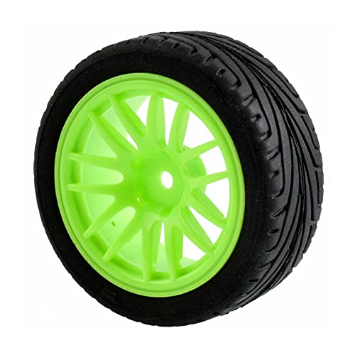 Szwaldaper Grip Reifen Rad, for HSP, for HPI, 1/10 1:10 On-Road Speed ​​Car RC 9062-8010 RC-Autoreifen(9062G-8010) von Szwaldaper