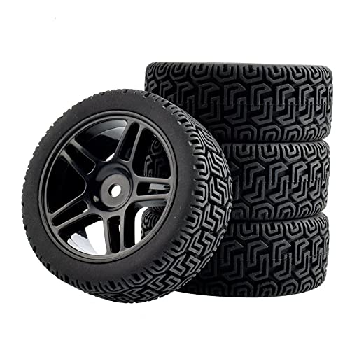 Szwaldaper Grip-Reifen und Felgen, for HSP, for HPI, 1/10 1:10 On-Road Speed ​​Car RC 905-8014 RC-Autoreifen(905B-8014) von Szwaldaper
