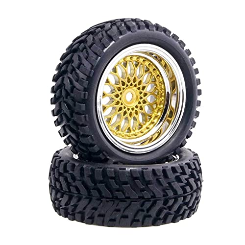 Szwaldaper Rallye-Gummireifen for HSP, 1:10 On-Road-Rallye-Auto RC 2082-7004 Offset 3 mm/6 mm/9 mm RC-Autoreifen(2082-7004-Offset3mm) von Szwaldaper