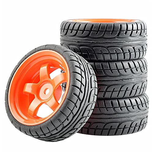 Szwaldaper Speed ​​Tires Einsatz Schwamm Rad, for HSP, for HPI, 1/10 1:10 Tourenwagen RC 6030-8003 RC-Autoreifen(6030R-8003) von Szwaldaper