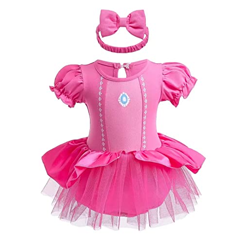Szytypyl - Baby Prinzessin Outfit mit Stirnband #19 9-12 Monate von Szytypyl