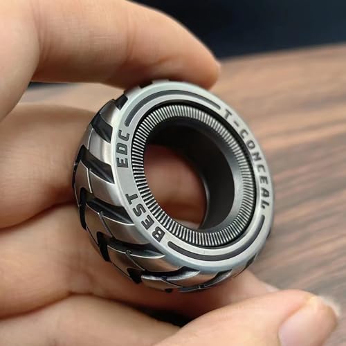 T-Conceal EDC Fidget Slider Stressabbau für Erwachsene - Magnetisches Metall ADHS Casual Ringe Haptische Münzblöcke T-Conceal EDC Fidget Slider Stressabbau für Erwachsene - Magnetisches Metall ADHS Casual Ringe Haptische Münzblöcke von T-Conceal