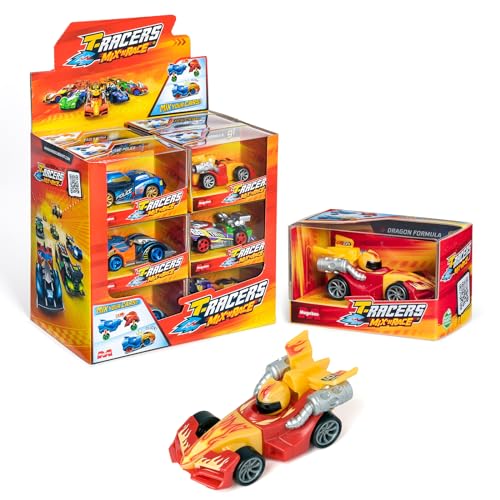 T-RACERS Mix ´N Race - Sammlung von 12 Sammelautos Jedes Auto kann mit austauschbaren Teilen und Rädern in Zwei Teile geteilt Werden Sammlung 1/2 T-RACERS Mix ´N Race - Sammlung von 12 Sammelautos Jedes Auto kann mit austauschbaren Teilen und Rädern in Zwei Teile geteilt Werden Sammlung 1/2 von T-Racers
