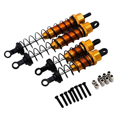 T TOOYFUL 4 Pack Einstellbare Öl 70mm 98mm und Hinten aus aus Stoßdämpfer Dämpfer für 1/12 12428 12423 12429 LKW Crawler, Goldene T TOOYFUL 4 Pack Einstellbare Öl 70mm 98mm und Hinten aus aus Stoßdämpfer Dämpfer für 1/12 12428 12423 12429 LKW Crawler, Goldene von T TOOYFUL