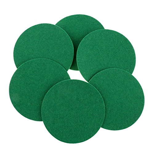 T TOOYFUL 6 Stü Mallet Filzgleiter Grün 60mm / 74mm / 94mm, S von T TOOYFUL