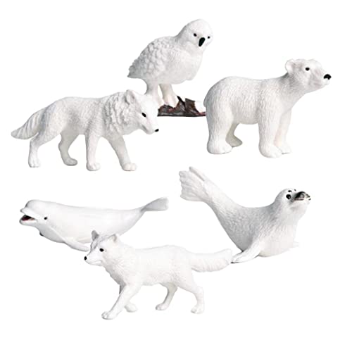 TOOYFUL T Miniaturen Ornament Polar Tiermodell Figuren DIY Zubehör Puppenhaus von TOOYFUL