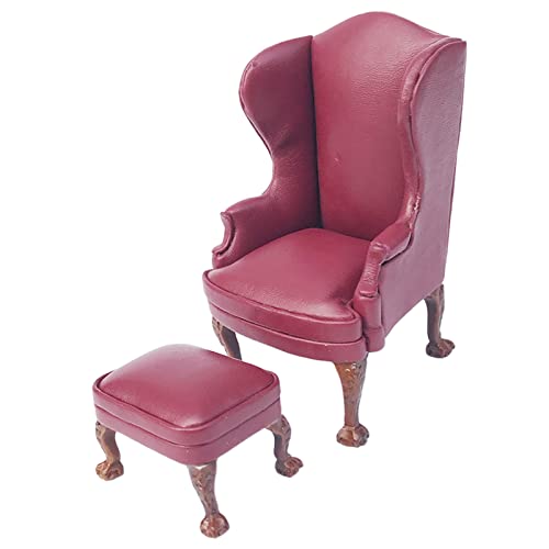 T TOOYFUL Moderne Lebensechte 1:12 Skala Miniatur Puppenhaus PU Leder Sessel Sofa Couch Stuhlmöbel DIY Dekor Spielzeug Zubehör - Rot Einzigen Sofa T TOOYFUL Moderne Lebensechte 1:12 Skala Miniatur Puppenhaus PU Leder Sessel Sofa Couch Stuhlmöbel DIY Dekor Spielzeug Zubehör - Rot Einzigen Sofa von T TOOYFUL