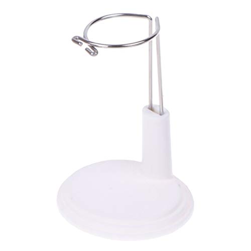 T TOOYFUL Verstellbar Puppenständer Unterstützung für Puppen, Puppen Kleidung Display Stand Modell Halterung, Andere, 20CM Weiß von T TOOYFUL