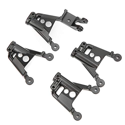 T best 4PCS RC Stoßdämpfer-Türme, CNC-Metalldämpfer-Türme, kompatibel mit SCX10 II 90046 90047 1/10 RC Crawler von T best