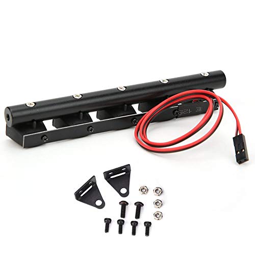 Tbest Rc Dachlichter, Crawler Zubehör 1:10 Rc Crawler Car Dachlichtleiste Rc Dachlampen Scheinwerfer Zubehör Passend Für Pull Car(5 Led) Rc Led Beleuchtung von Tbest