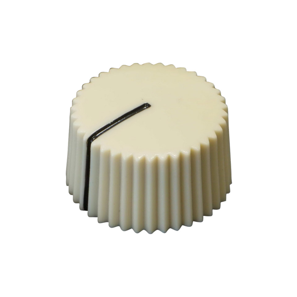 T.A.D. Fender Style Barrel Knob Cream White Ersatzteil Verstärkung von T.A.D.