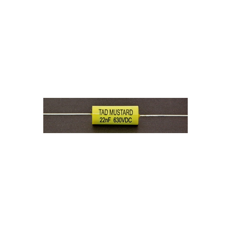 T.A.D. TAD 0.022 µfd Mustard Cap Kondensator T.A.D. TAD 0.022 µfd Mustard Cap Kondensator von T.A.D.