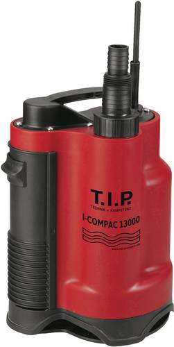 T.I.P. - Technische Industrie Produkte I-COMPAC 13000 30191 Schmutzwasser-Tauchpumpe 13.000 l/h 9m von T.I.P. - Technische Industrie Produkte