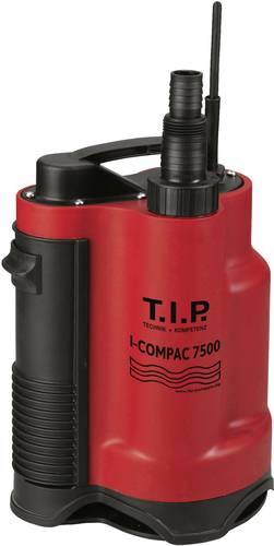 T.I.P. - Technische Industrie Produkte I-COMPAC 7500 30190 Schmutzwasser-Tauchpumpe 7.500 l/h 5m von T.I.P. - Technische Industrie Produkte