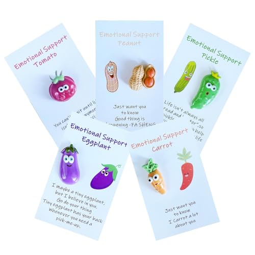 Pickle-Karte zur Unterstützung – Emotionale Unterstützung, Pickle-Karten, Taschenumarmung, emotionale Unterstützung, Set mit 5 kleinen Harzgurken mit positiver Karte, besonderes Geschenk für Familie, Pickle-Karte zur Unterstützung – Emotionale Unterstützung, Pickle-Karten, Taschenumarmung, emotionale Unterstützung, Set mit 5 kleinen Harzgurken mit positiver Karte, besonderes Geschenk für Familie, von TABSIRAH