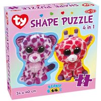 CARLETTO 2053605 TACTIC Ty Beanie Boos Shape Puzzle 6 Teile CARLETTO 2053605 TACTIC Ty Beanie Boos Shape Puzzle 6 Teile von TACTIC