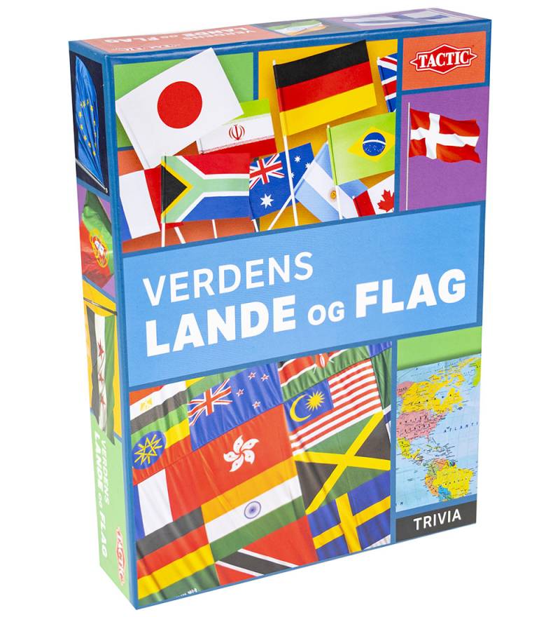 TACTIC Brettspiel - Länder der Welt und Flagge - Dänisch - TACTIC - One Size - Brettspiele TACTIC Brettspiel - Länder der Welt und Flagge - Dänisch - TACTIC - One Size - Brettspiele von TACTIC